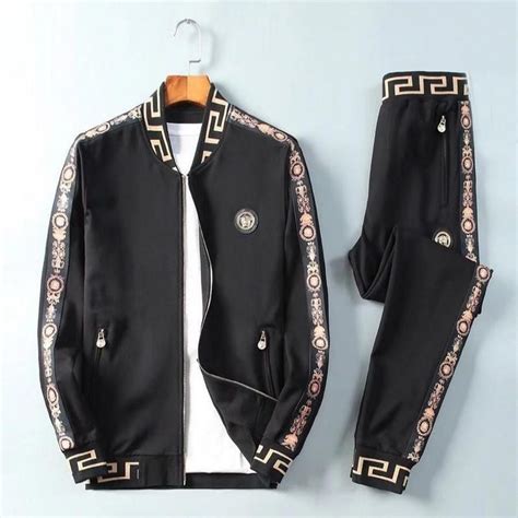 mens versace outfit|versace tracksuit for men.